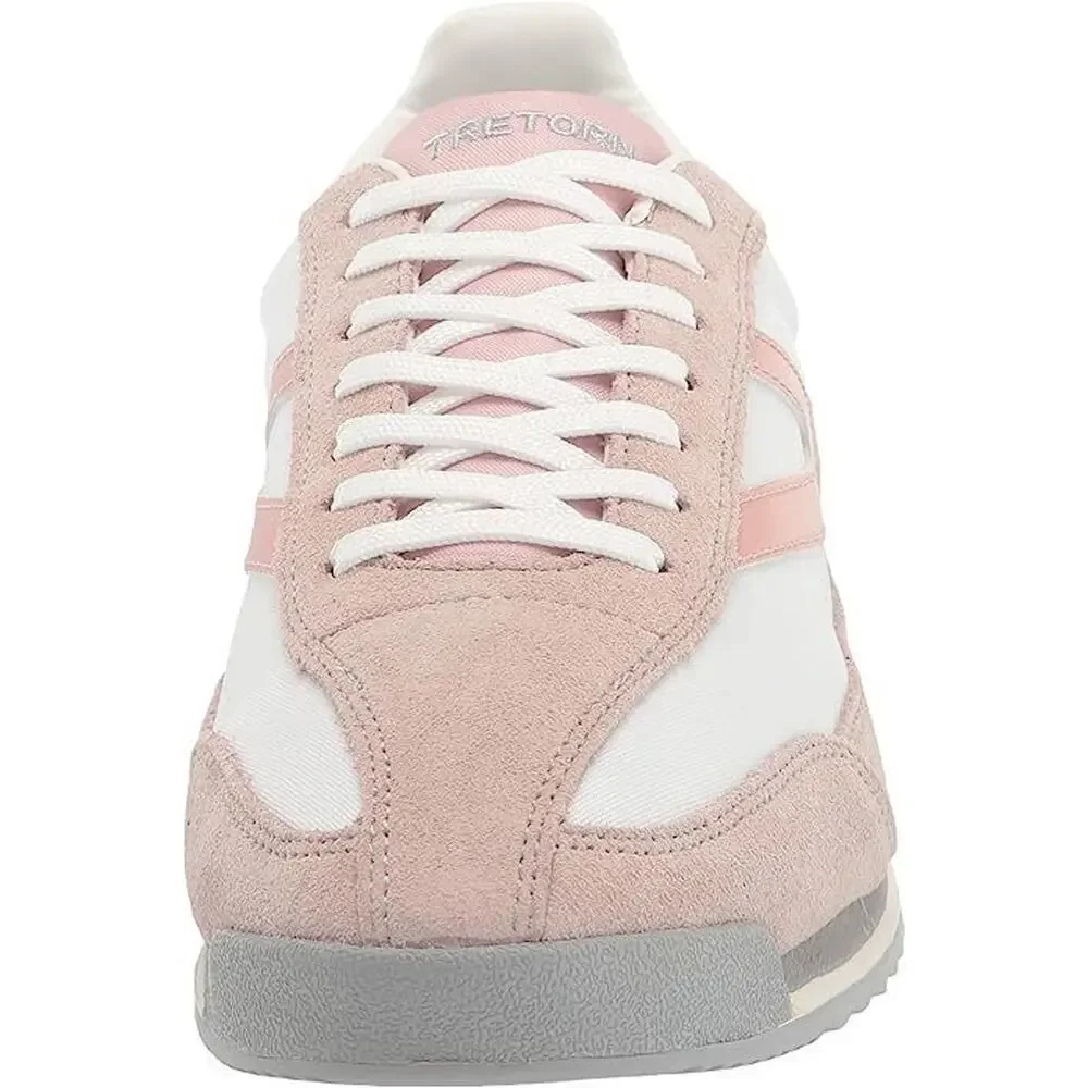 Tretorn Women's Rawlins‎ Retro Lace-up Sneaker Blush 6 NEW
